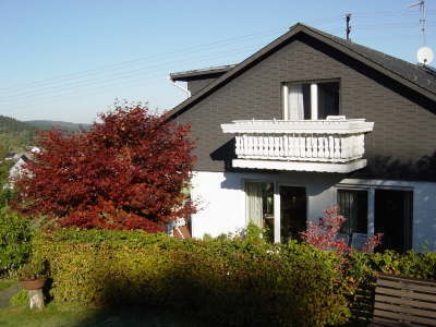 S�dbalkon der Wohnung 1